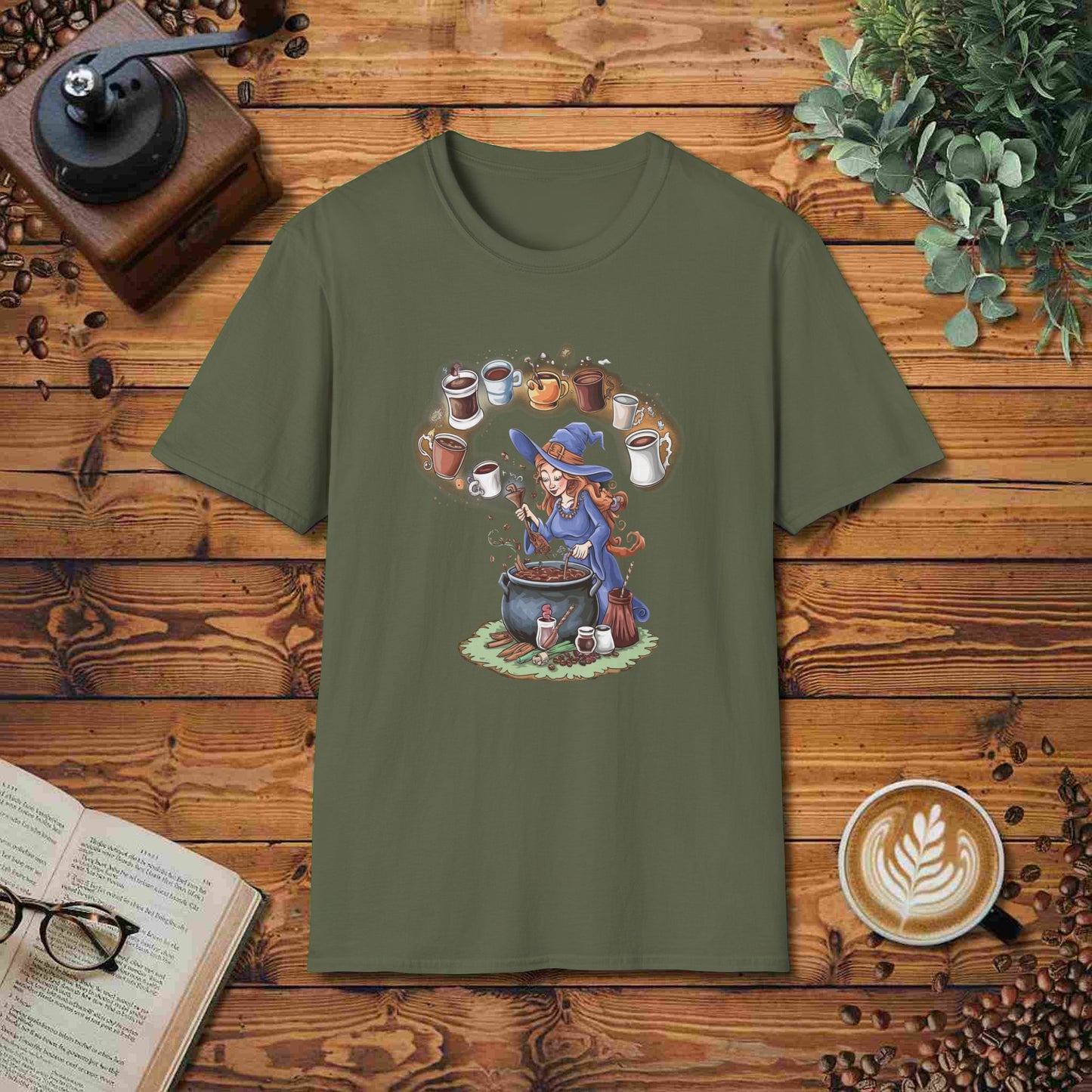 Witch Brewing Coffee